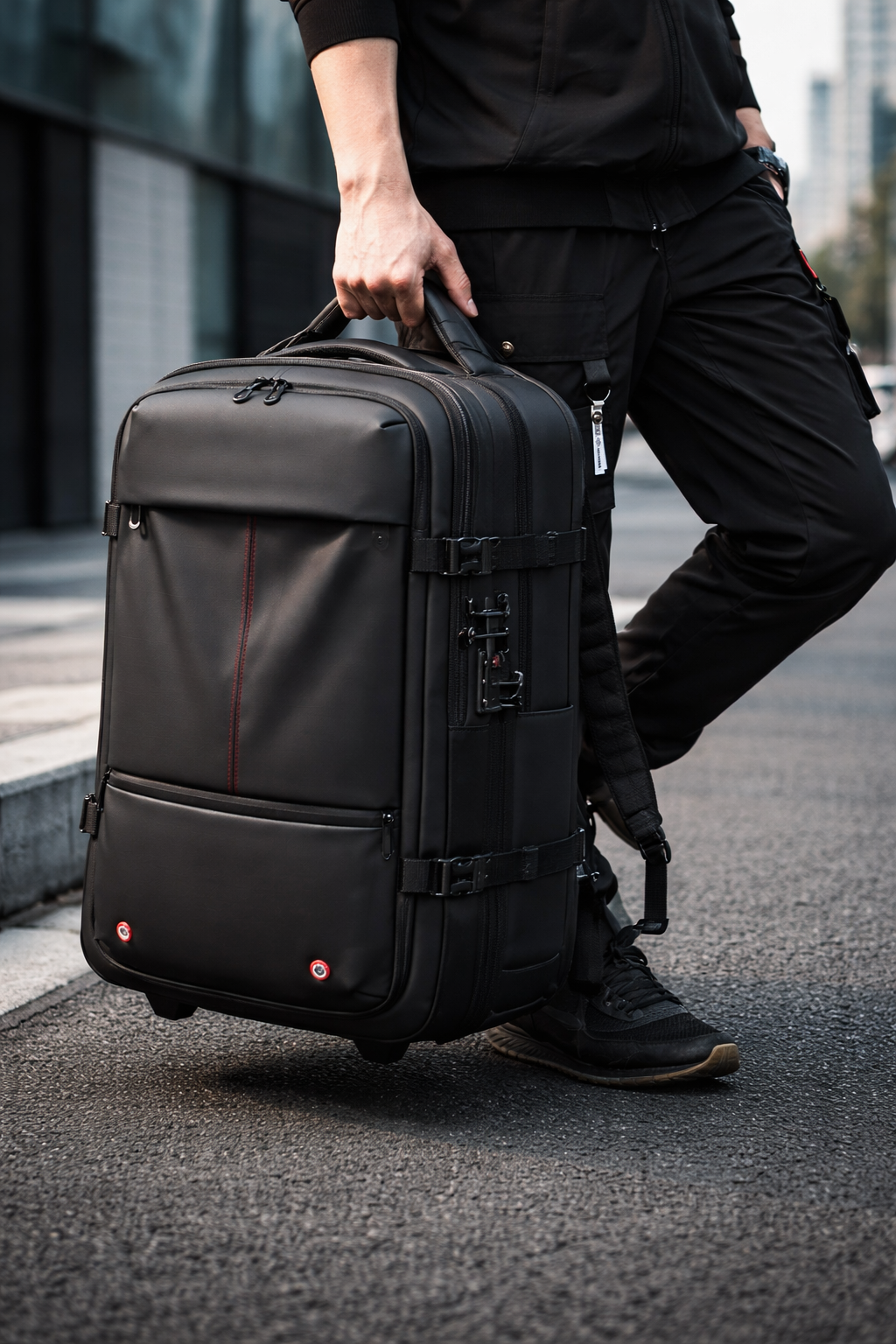 The Flâneur Trolley Backpack