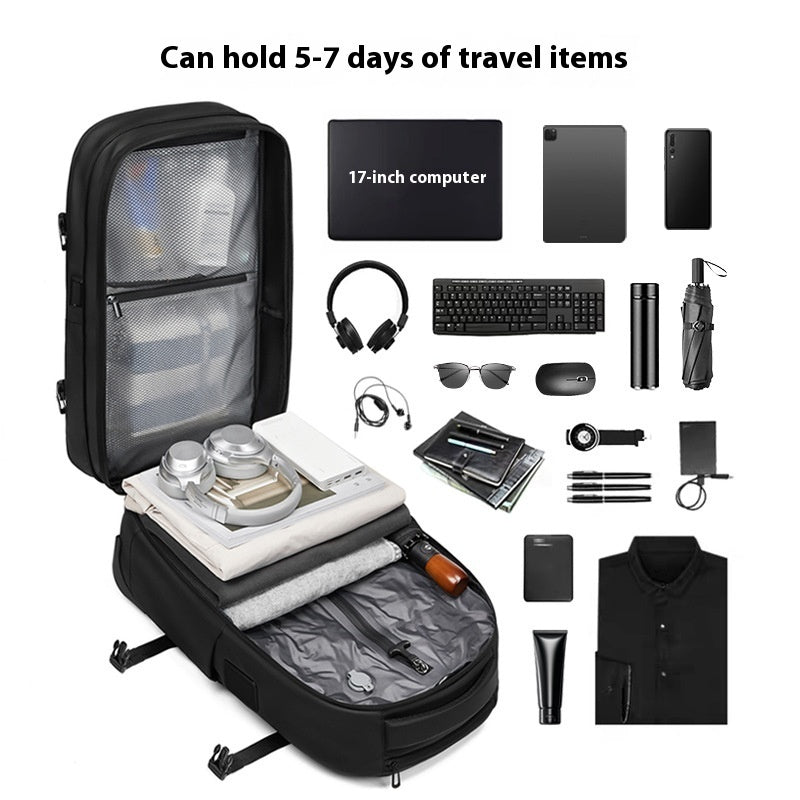The Flâneur Trolley Backpack